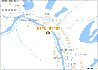 map of Aţ Ţuwayrāt