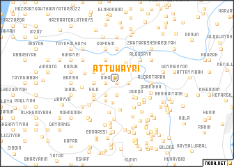 map of Aţ Ţuwayrī