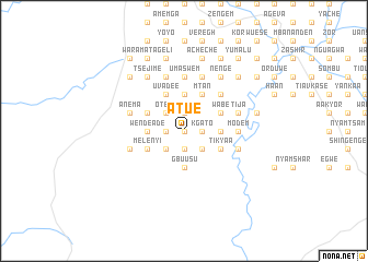 map of Atue