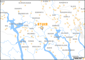 map of Atuka