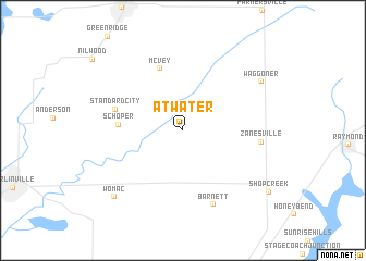 map of Atwater