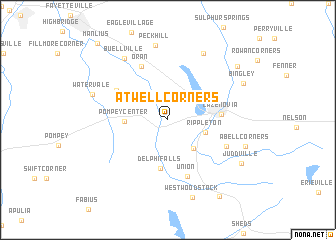 map of Atwell Corners