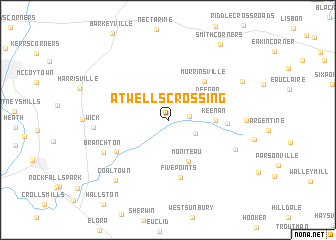 map of Atwells Crossing