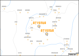 map of Atyenda