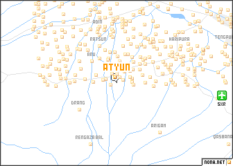 map of Atyun
