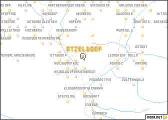 map of Atzeldorf