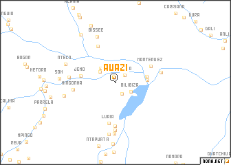 map of Auazi