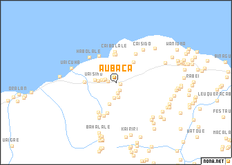 map of Aubaca