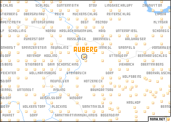 map of Auberg