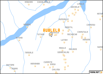 map of Aublela