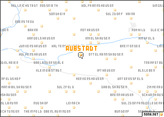 map of Aubstadt