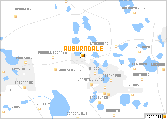 map of Auburndale