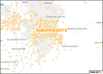 map of Auburn Heights