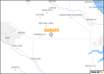 map of Auburn