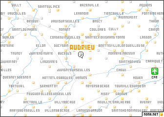 map of Audrieu