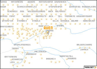 map of Auen