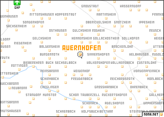 map of Auernhofen