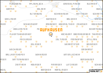 map of Aufhausen