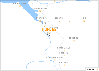 map of Aufles