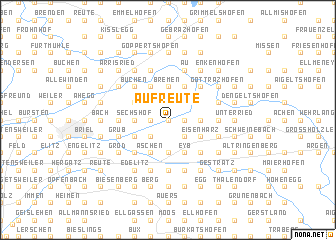 map of Aufreute