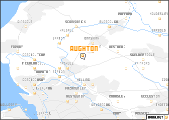 map of Aughton