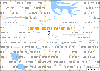 map of Augsbuurt-Lutjewoude