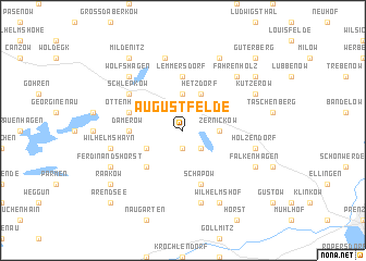 map of Augustfelde