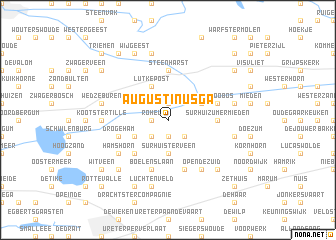map of Augustinusga