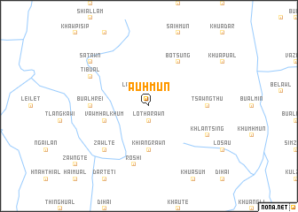 map of Auhmun