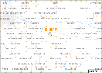 map of Auhof