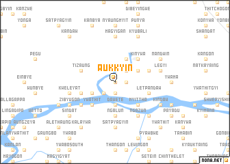 map of Aukkyin