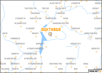 map of Aukthada