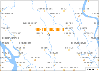 map of Auk Thinbondan