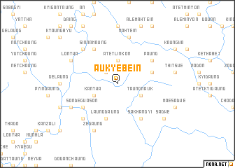 map of Auk Yebein