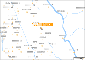 map of Aulawsaukhi