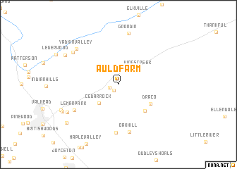 map of Auld Farm