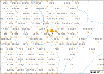 map of Aule