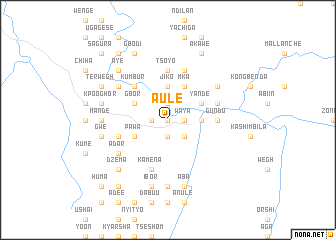 map of Aule