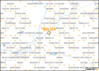 map of Auligk