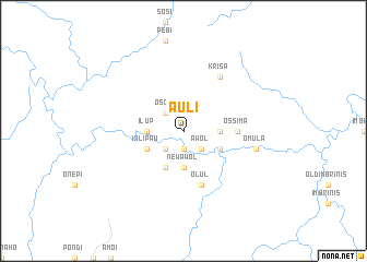 map of Auli