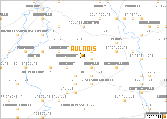 map of Aulnois