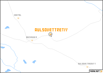 map of Aulsovet Tretiy