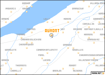 map of Aumont