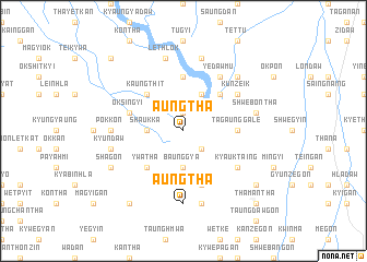 map of Aungtha
