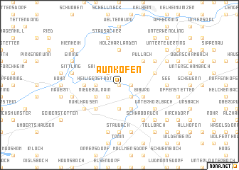 map of Aunkofen