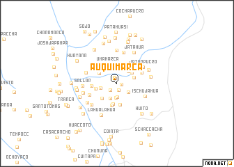 map of Auquimarca