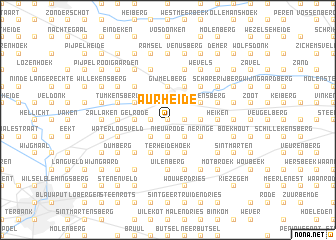 map of Aurheide