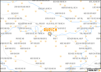 map of Aurich