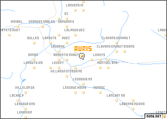 map of Auris