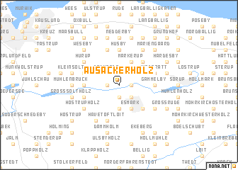 map of Ausackerholz